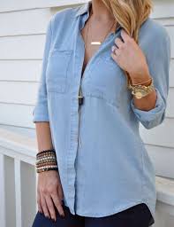 Woman Denim Shirts Long Sleeve Casual Shirt Women Light Blue Blouses Plus Size Blusa Jeans Feminina Light Blue Blouse Blouses Plusblue Blouse Aliexpress