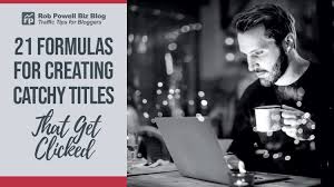 Well, that was a false news. 21 Formulas For Creating Catchy Titles For Articles That Get Clicked