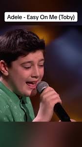 What a voice! Toby is amazing #youngtalents #hiddentalents #stunning  #awesome #gottalent #thevoicekids