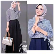 Check spelling or type a new query. Jual Setelan Wanita Pakaian Abg Remaja Fashion Muslimah Perempuan Kekinian Atasan Anggun Elegan Berkualitas Blouse Kotak Model Baru Set Rok Poplin Flare Di Lapak Toko Kley Bukalapak