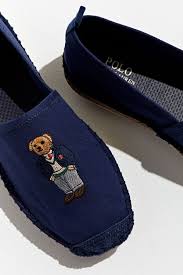 Polo Ralph Lauren Barron Canvas Polo Bear Espadrille Shoe Urban Outfitters Espadrille Shoes Polo Ralph Lauren Slip On Espadrilles