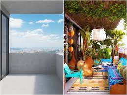 This was not a fun place to spend time on before the makeover took place! Photos Balcony Makeover Tips To Turn Small Outdoor Space Into Oasis