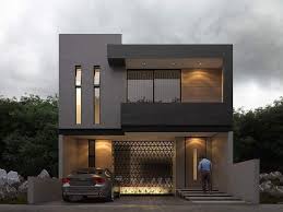 Cro Asian Modern House Facades Facade House Bungalow House Design