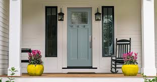 My exterior walls are 3.75 block with a 1 gap, then the brick. Trend Alert Bright Bold Front Doors Pella Windows Doors