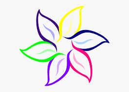 Download Multi Color Flower Svg Clip Arts Simple Flower Drawing Easy Hd Png Download Kindpng
