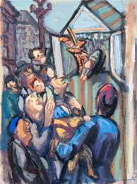 poppenkast op de dam by herbert fiedler 1891 1962