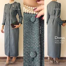 8 514 Likes 162 Comments Ghada Shop Ghada Shop On Instagram Sold Out فستان ملوكي بأزرار امامية و خامة شتوية ع Fashion Hijab Fashion Hijab Fashionista