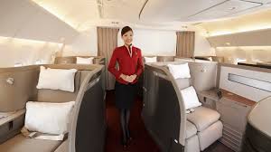 To celebrate the airline's 60th anniversary in 2006, a year of roadshows named the cathay pacific 60th anniversary skyshow was held where the public could see the developments of the. Cathay Pacific Boeing 777 First Class Hong Kong To Frankfurt
