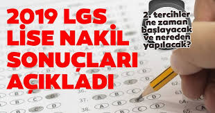 Tercih sonuçları öğrenciler tarafından heyecanla bekleniyor. Meb Son Dakika Duyurdu Lgs Nakil Sonuclari 2019 Aciklandi Lgs Lise Nakil Tercih Sonuclari Hizli Sorgulama Ekrani Egitim Haberleri