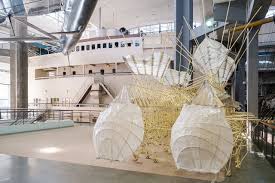 Other development tools theo jansen's mini rhinoceros kit. Theo Jansen S Prehistoric Creatures Imprisoned In A Milan Museum Domus