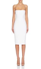 Rooftop Party White Sleeveless Spaghetti Strap Square Neck Bodycon Bandage Midi Dress Sold Out Ivory Cocktail Dress Evening Party Dress Dresses