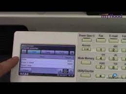 Find everything from driver to manuals of all of our bizhub or accurio products Konica Minolta Bizhub C35 And Ineo 35 How To Get Meter Readings Youtube