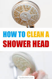 4 Reliable Ways To Clean A Shower Head Shower Heads Cleaning Hacks Shower Cleaner
