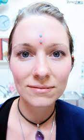 16ga Septum Piercing And Healed Vertical Bridge One Of My Favourite Things About Being A Body Piercer Is The People I Me Double Nose Ring Nose Ring Piercing
