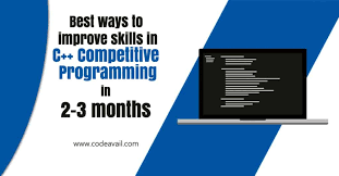 Best Ways To Improve Skills In C++ Competitive Programming In 2-3 Months