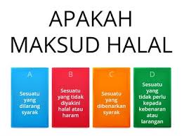 Mencari Yang Halal Sumber Pengajaran