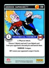 Maybe you would like to learn more about one of these? Android 18 Black Perceptive Mastery Unlimited Energy Panini Games