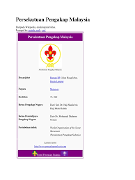 Media rasmi ppm ini adalah di bawah seliaan persekutuan pengakap malaysia dato' dr. Persekutuan Pengakap Malaysia