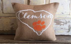 100 cotton sheets pillow cases white sheet set bedding basics white bedding sheets and cuddly pets tiger fans animal pillows clemson tigers fight tiger pillows travel pillow go big blue. 20 Unique Clemson Gifts Society19