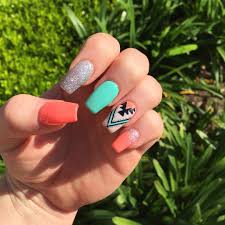 Top 10 fingernail art trends. Best Summer Acrylic Nail Art Design Ideas For 2016 Design Trends Premium Psd Vector Downloads