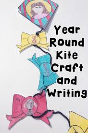 Have Fun Creating A Cute Craft And Be Able To See Your Student S Writing Soar This Year Round Kite Craft And Writing I Writing Crafts Kites Craft Cool Writing
