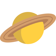 Ringed planet emoji is pretty much an image of saturn, the most well known ringed planet in the universe. Saturn Planet Symbol Variant Vector Svg Icon Svg Repo