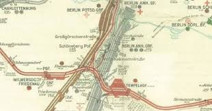 Gleisplan Potsdamer Und Anhalter Bahnhof 1927 Berlin Potsdamer Platz Hometown