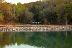 Dunbar cave is the most prominent of several caves located in this designated natural area. Dunbar Cave State Park