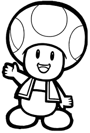 You don't have to wait your turn. Drawing 2 From Toad Coloring Page