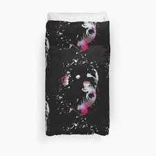 Havaneser Bolonka Hund Malerei Mit Farbklecksen Bettbezug Von Rhnaturestyles Bettbezug Malerei Tiermotive