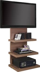 Tv Stand Wall Mounted System Center Storage Shelves Bracket Adjustable Brown 60 Dhf Wall Mount Tv Stand Altra Furniture Tv Stand Shelves