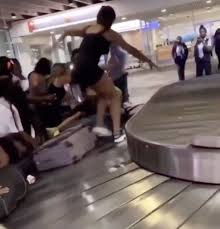 Philadelphia Airport Baggage Claim Becomes War Zone - Live and ...