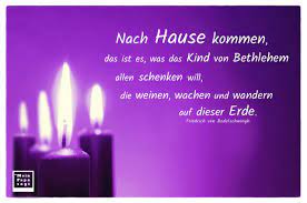 Eine straftat, nach hause zu kommen karoline.krause. Nach Hause Kommen Das Ist Es Was Das Kind Von Bethlehem Allen Sch