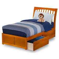 Our collection features prints and vibrant solid colors, and they're sized perfectly to fit dorm room beds. Bedroom Furniture Extra Long Light Brown Varnished Wooden Kids Platform Bed With Two Drawers Decor With Blue Kids Platform Bed Bed With Drawers Twin Bed Frame