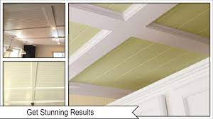 It can actually serve a practical function in different spaces as well! Classic Diy Ceiling Wainscoting For Android Apk Download