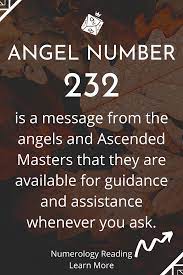 Numerology Angel Number 232 The Secret Meaning Of Numbers Numerology Numerology Numbers Number Meanings