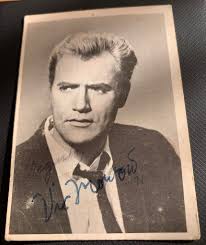 Is this Vic Morrow autograph authentic?