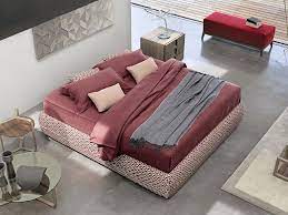 Tavolino basso continuum, serie natevo (marchio flou), design matteo nunziati. Letto Matrimoniale Con Gambe Sommier Mandarine Flou A Prezzo Scontato