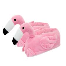 Shop online the best flamingo clothing. Flamingo Plush Slippers Merchandise Buy Now In The Shop Close Up Gmbh