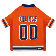 This jersey is perfect for the edmonton oilers fan who wants a great new way to show some spirit prove you are the #1 edmonton oilers fan with this men's edmonton oilers leon draisaitl adidas. Edmonton Oilers Mesh Pet Jersey Xl