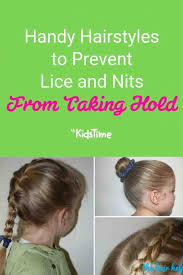 Handy Hairstyles To Prevent Lice And Nits Taking Hold Hair Styles Louse Hair Lice
