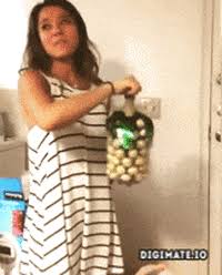 Bottle of champagne popping its cork and splashing. Champagne Pop Gifs Get The Best Gif On Giphy