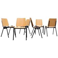 Select from variety of online office and guest stacking chairs at discounted prices upto 40% offer. Kho Liang Ie Attributed Blonde Plywood And Tubular Metal Stacking Chairs Metal Stacking Chair Chair Industrial Metal Chairs