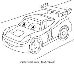 There are so many movies and films of animation which brings out the car as the main character recently. Coloring Book Sport Car Isolated On Stock Vector Royalty Free 1356722600