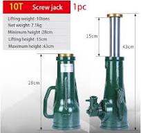 Amazon.com: Car Jack Hydraulic, The Maximum Height of Gear ...