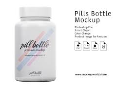 Free Pharmaceutical Pills Bottle Mockup Freemockup Net