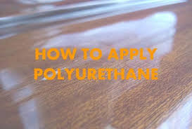 Applying Polyurethane Isn T Exactly Like Painting If You Ve Never Done It Before Here S Some Han How To Apply Polyurethane Staining Wood Polyurethane Floors