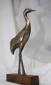 Pin On Heron Crane Waterbird Sculpture