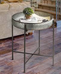 Galvanized Accent Table Cheap End Tables Accent Table Table