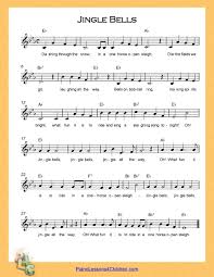 Jingle bells is one of the best known and most popular christmas songs ever. Jingle Bells Lyrics Videos Free Sheet Music For Piano